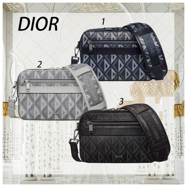 【ディオール Dior】 Diamond サファリ ショルダーバッグ  3色 1ESPO206CDP